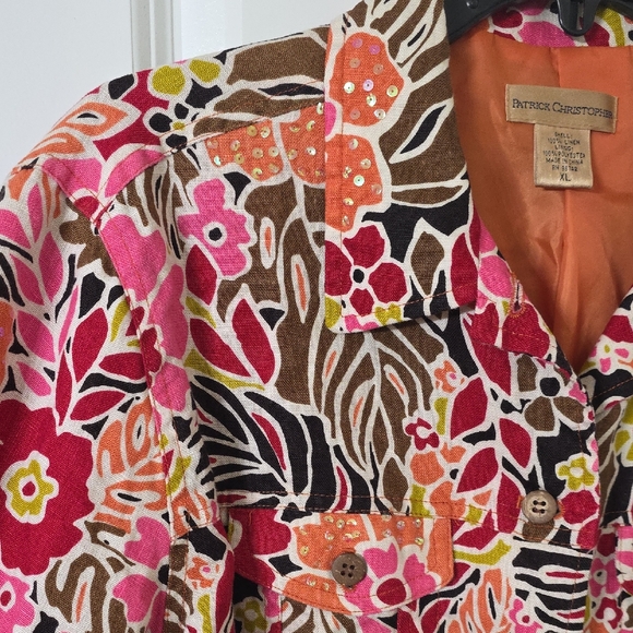 Floral Multicolor Jacket - Picture 3 of 4